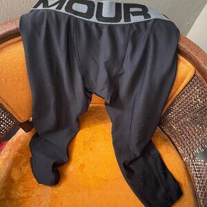 Under Armour HeatGear compression shorts or 3/4 length leggings